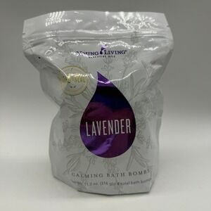 New Sealed Young Living Essential Oil Lavender Calming Bath Bombs